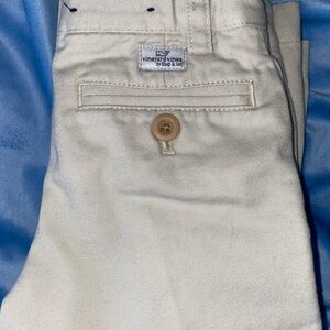 Vineyard Vines Khaki Cotton Twill Pants